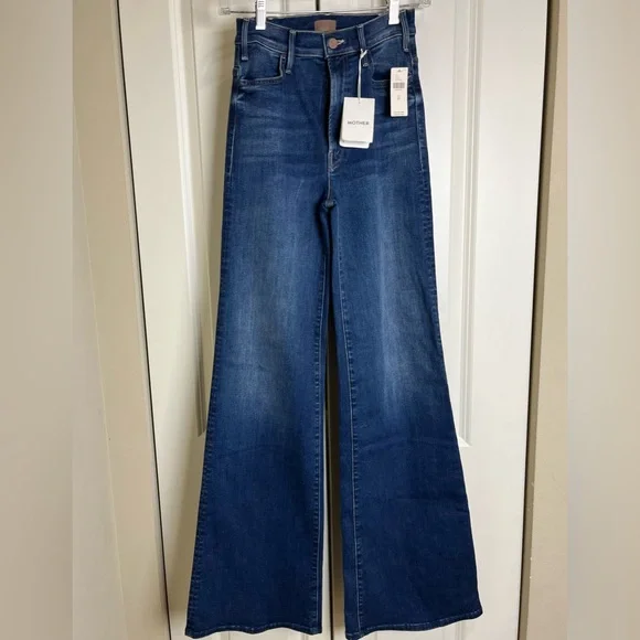 MOTHER The Hustler Roller Heel Jeans In High Fidelity Size 26 NWT - Picture 2 of 8